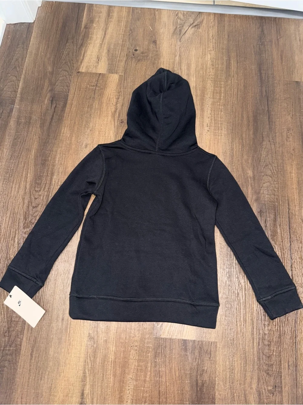 Nike Kids Black Club Fleece Pullover Hoodie NWT Size 5 (4-5 Yrs)